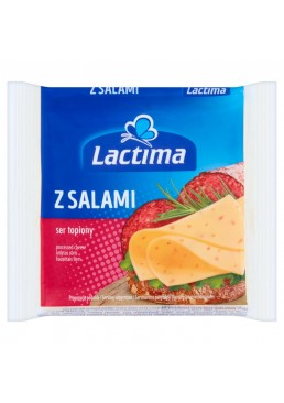 Сир плавлений порційний Lactima Салямі, 130 г